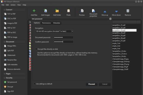 PDF Shaper erleichtert den Umgang mit PDF-Dokumenten und ermöglicht unter anderem einen Passwortschutz. (Quelle: pdfshaper.com)