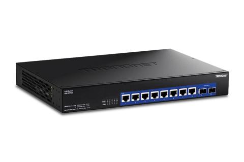 Die Jumbo-Frame-Funktion des TRENDnet TEG-S7102 soll für einen komprimierten, schnelleren Datentransfer sorgen.