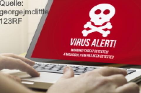 Gerade im Home Office gilt es, Virenattacken unter allen Umständen aus dem Weg zu gehen.