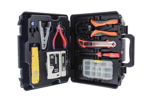 Mit dem LAN-Installations-Kit haben Sie Ihre Verkabelung fest im Griff. (Quelle: conrad.de)