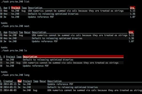 Mit dem Taskwarrior bleiben Sie auf der Kommandozeile über Ihre aktuellen To-Dos auf dem Laufenden.