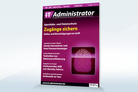 Der Identitäts- und Datenschutz steht im Oktober-Heft auf der Agenda des IT-Administrator.
