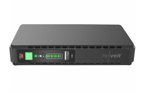 Das Mini-USV-System von revolt beugt Datenverlust vor und schützt Router, Kameras & Co.