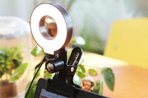 Mit dem Ring-Light setzen sich Nutzer gekonnt in Szene.