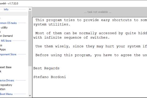 Das Tool "sys_minion" vereinfacht den Zugang zu praktischen Windows-Funktionen.