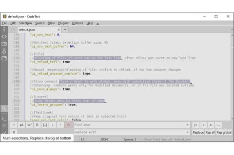 Mit dem Tool CudaText haben Entwickler einen funktionsreichen wie flotten Editor zur Hand.