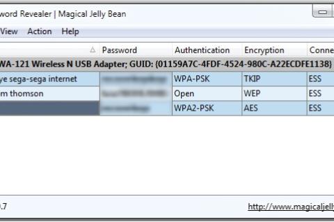 Mit dem WiFi Password Revealer lesen Sie Kennwörter einfach aus.